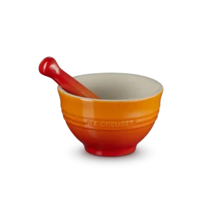 Le Creuset Mörser & Stößel 0,3L 'Orange Red'