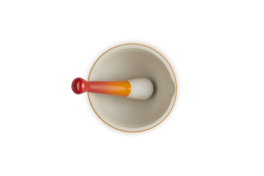 Le Creuset Mörser & Stößel 0,3L 'Orange Red'