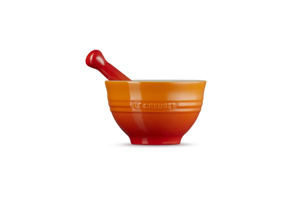 Le Creuset Mörser & Stößel 0,3L 'Orange Red'