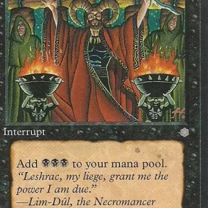 DARK RITUAL, Magic - Gathering-, Ausgabe / Set / Serie Eiszeit (Ice Age) 1995