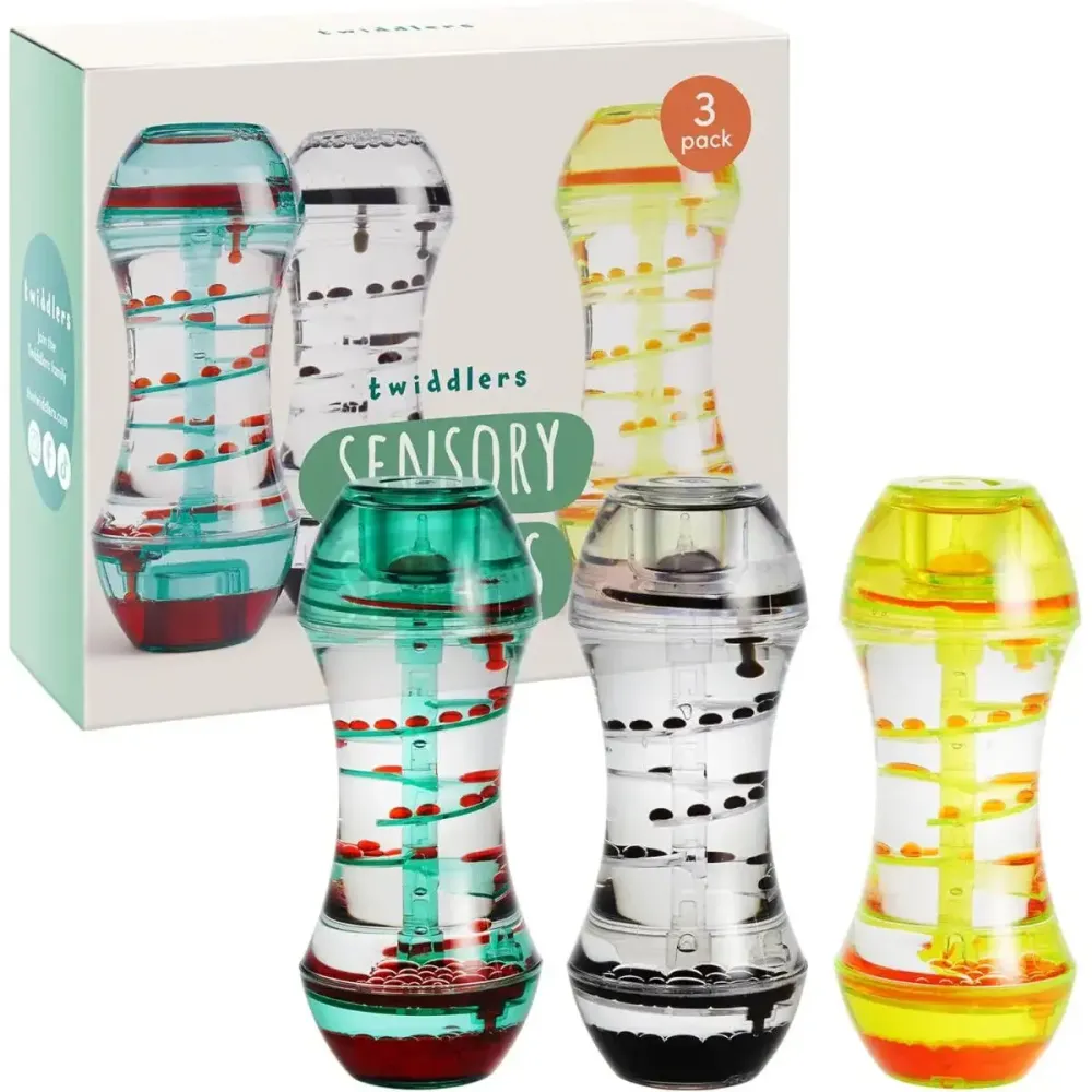 Flüssige Sanduhr Liquid Liquid Motion Timer 3er-Set