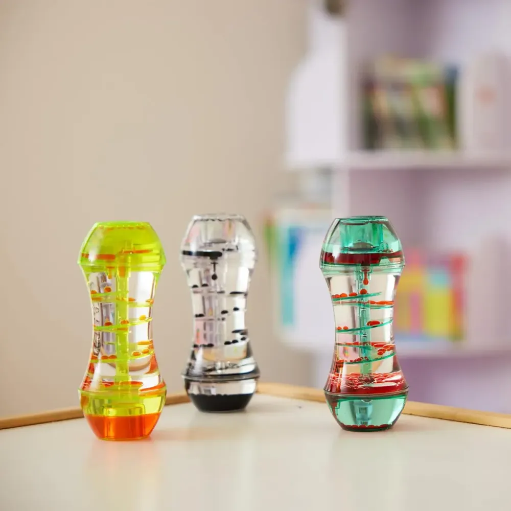 Flüssige Sanduhr Liquid Liquid Motion Timer 3er-Set
