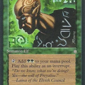 FYNHORN ELDER, Magic - Gathering-, Ausgabe / Set / Serie Eiszeit (Ice Age) 1995