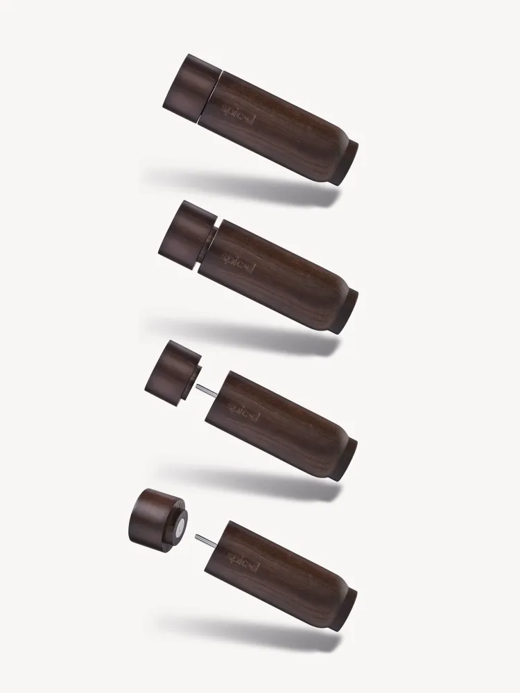 Gewürzte Salz- und Pfeffermühle