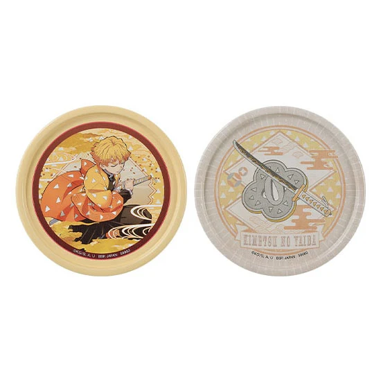 [Kuji] Demon Slayer ~Demon Slayer's Resolution Second~ Ichiban Kuji F-Prize Metall Untersetzer-Set Zenitsu Agatsuma