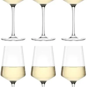 Leonardo Weiße Weingläser Puccini 400 ml - 6 Stücke