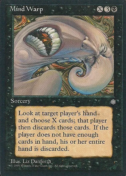 MIND WARP, Magic - Gathering-, Ausgabe / Set / Serie Eiszeit (Ice Age) 1995