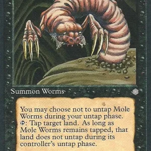 MOLE WORMS, Magic - Gathering-, Ausgabe / Set / Serie Eiszeit (Ice Age) 1995