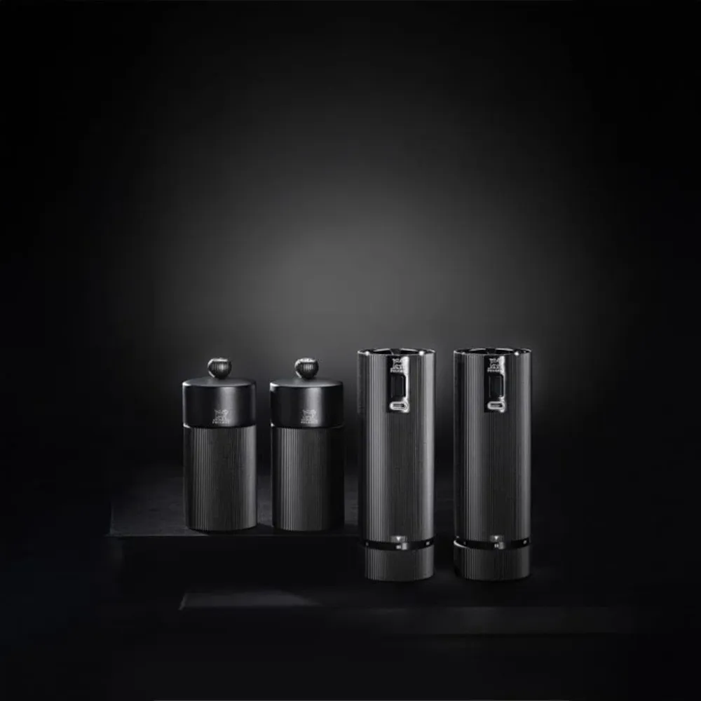 Peugeot - Giftbox Duo Line Salz- und Pfeffermühlen-Set 12 cm schwarz