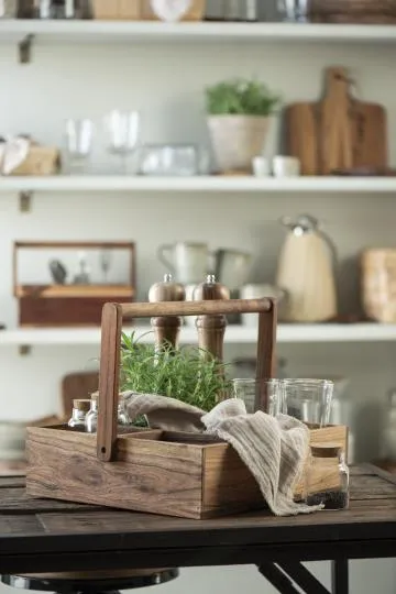Pfeffermühle aus Akazienholz, natur - Ib Laursen