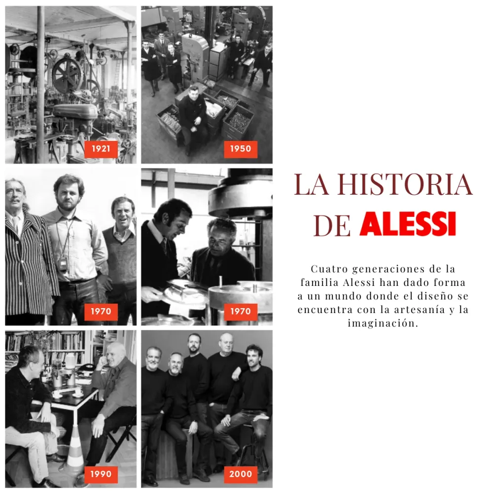 Pfeffermühle aus Stahl und Kunststoff von Alessi