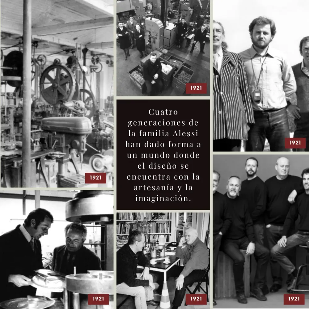 Pfeffermühle aus Stahl und Kunststoff von Alessi