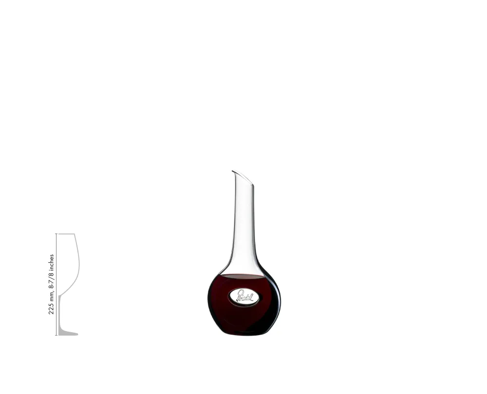 Riedel Dekanter, Transparent und Schwarz