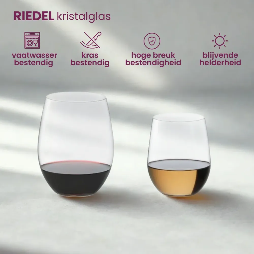 Riedel Rote Weingläser O Wine - Cabernet / Merlot - 2 Stücke