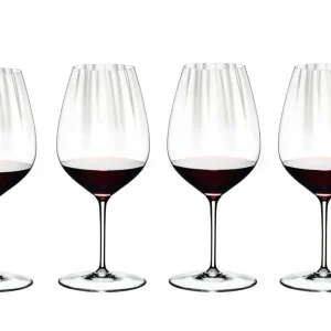 Riedel Weingläser Set - Rote Weingläser - Performance - Cabernet - 830 ml - 4 Stück