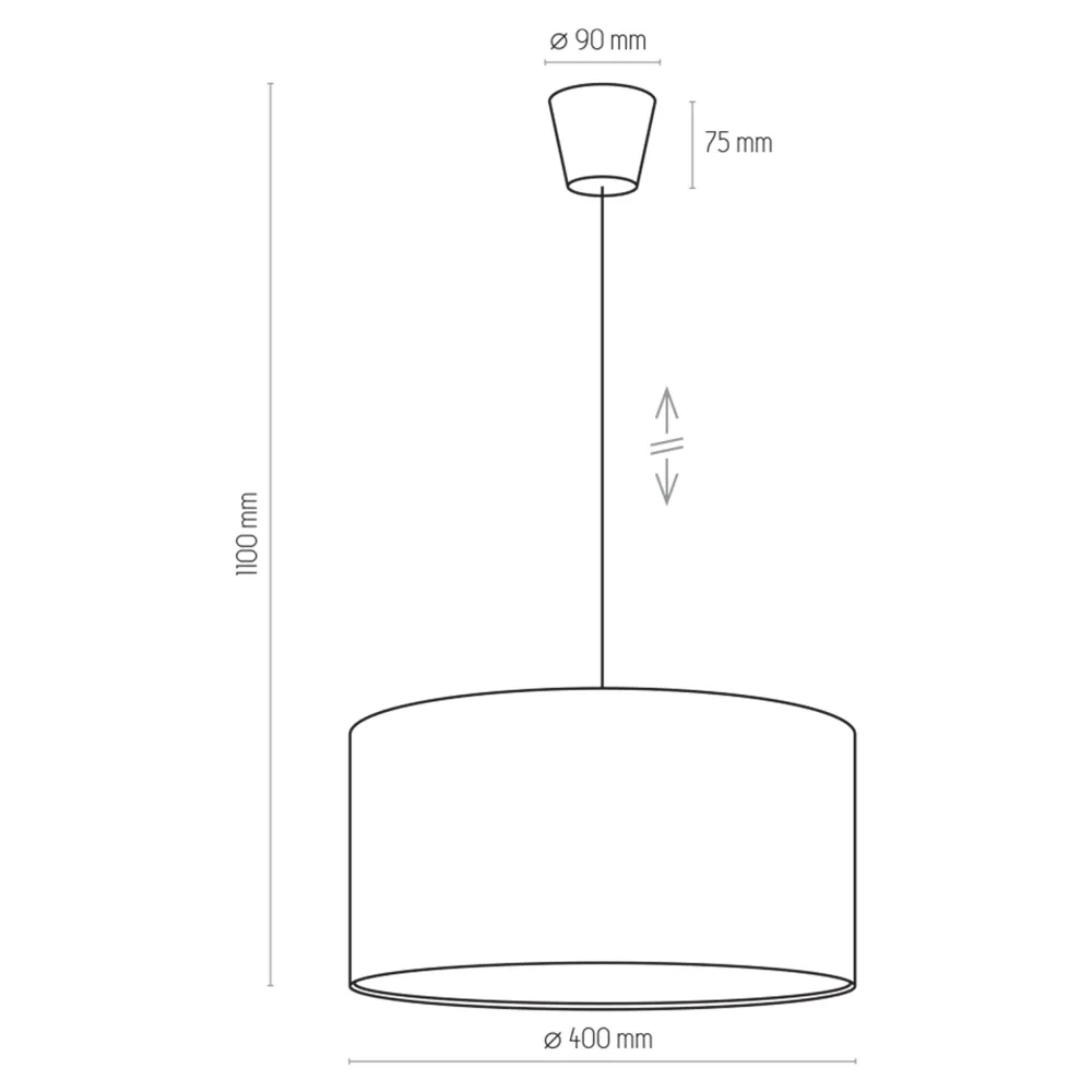 RONDO KIDS ROZĀ 1 PIEKARAMĀ LAMPA