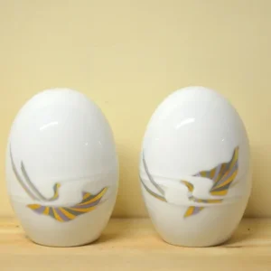 Rosenthal Asimmetria Goldblume Salz / Pfefferstreuer