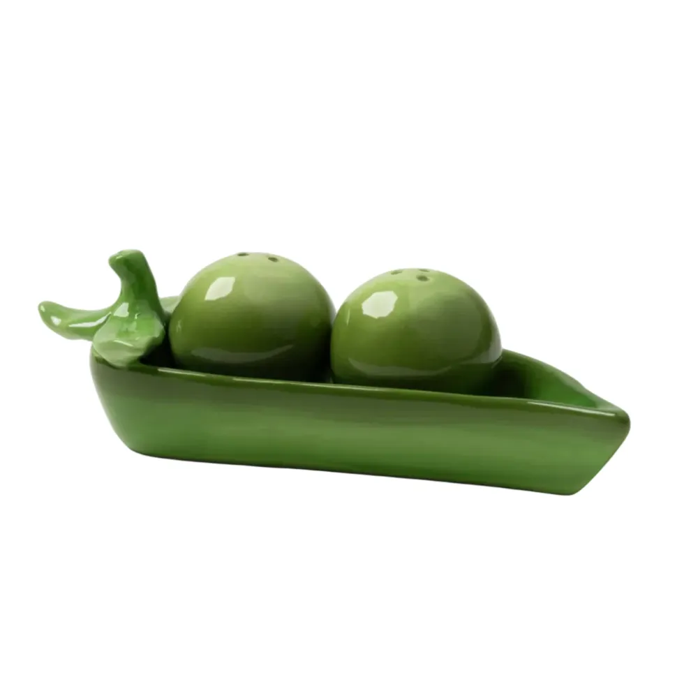 Salz- und Pfefferstreuer PEA grün