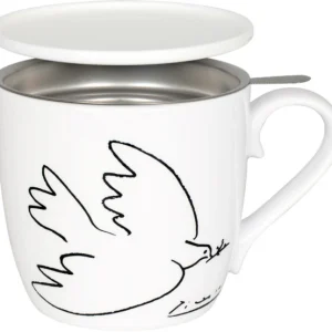 Teetasse mit Sieb / Picasso / La Colombe / 425 ml