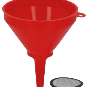 Trichter mit Sieb D: 150mm, aus Polyethylen