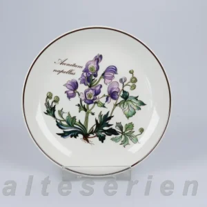 Untersetzer für Gläser Aconitum napellus rund klein