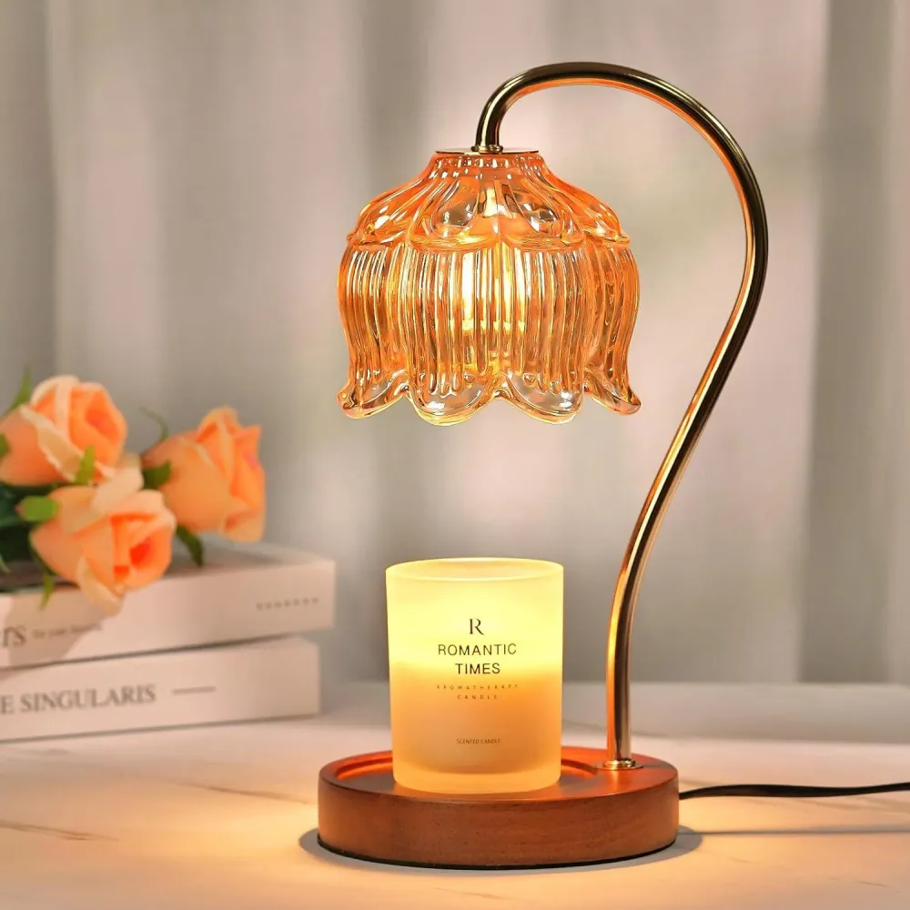Valentinstagsgeschenk: Dimmbare Kerzenwärmer Lampe Timer Vintage