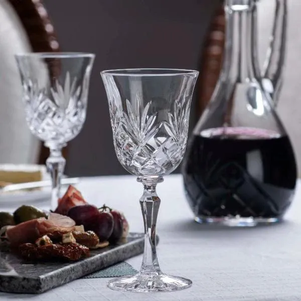 Weingläser Skye 6 Stück - Geschenkverpackung - Bleikristall - Glencairn Crystal Scotland