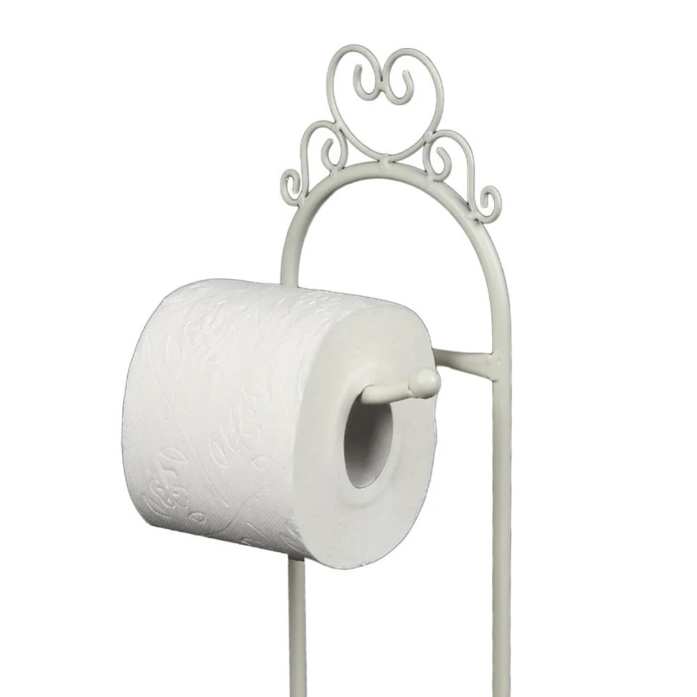 Ambiente Haus - Freistehender Toilettenpapierhalter im Landhausstil
