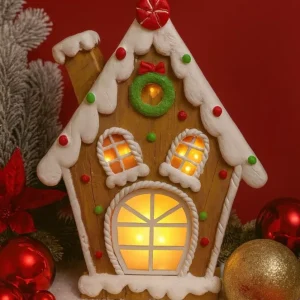 Dekoratives Haus mit Beleuchtung