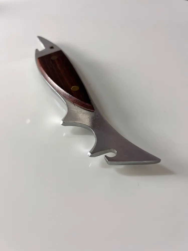 Flaschenöffner Fisch Palisander & Stahl aus Dänemark