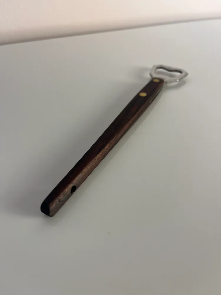 Flaschenöffner Teak aus Dänemark