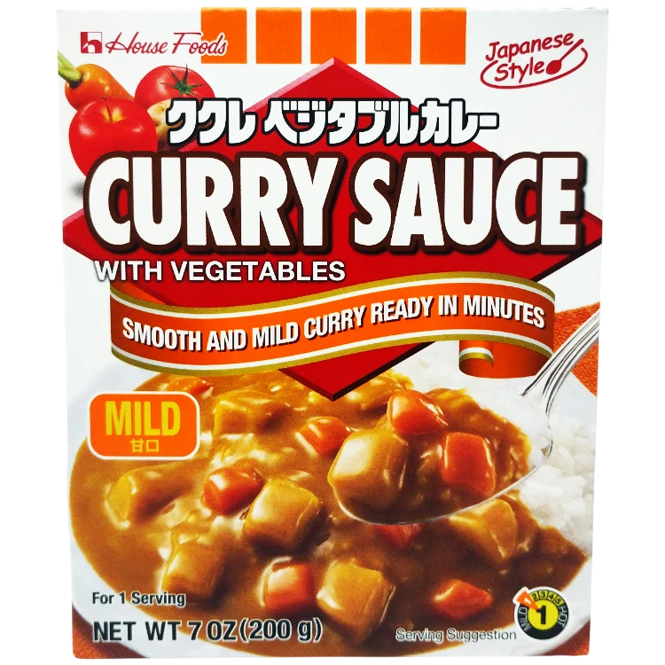 Haus - Kukure Milde Gemüse-Currysauce 200g