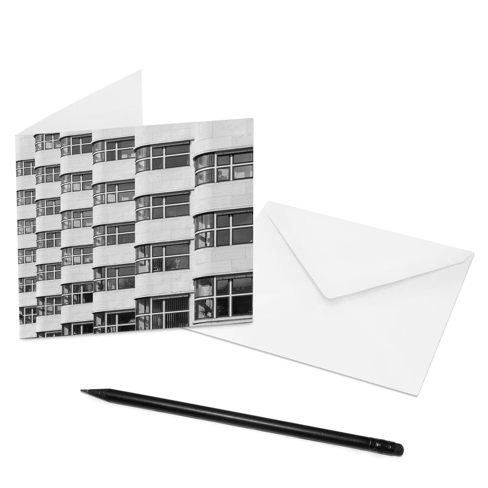 Klappkarte mit Umschlag - Berlin - Shell-Haus