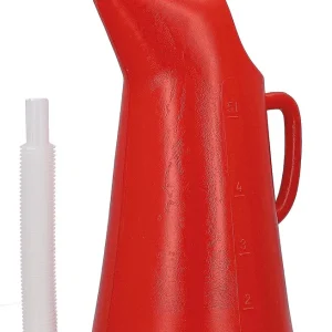 Messbecher aus Polyethylen 5000ml mit flexiblem Auslauf