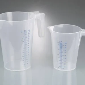 Messbecher, stapelbar, PP, 1000 ml, offener Griff