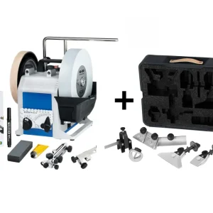 SET: TORMEK Nassschleifmaschine-SET T-8 + Haus- & Heimpaket HTK-1006