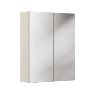 Kaschmir-Spiegelschrank 60 cm, 2 Türen