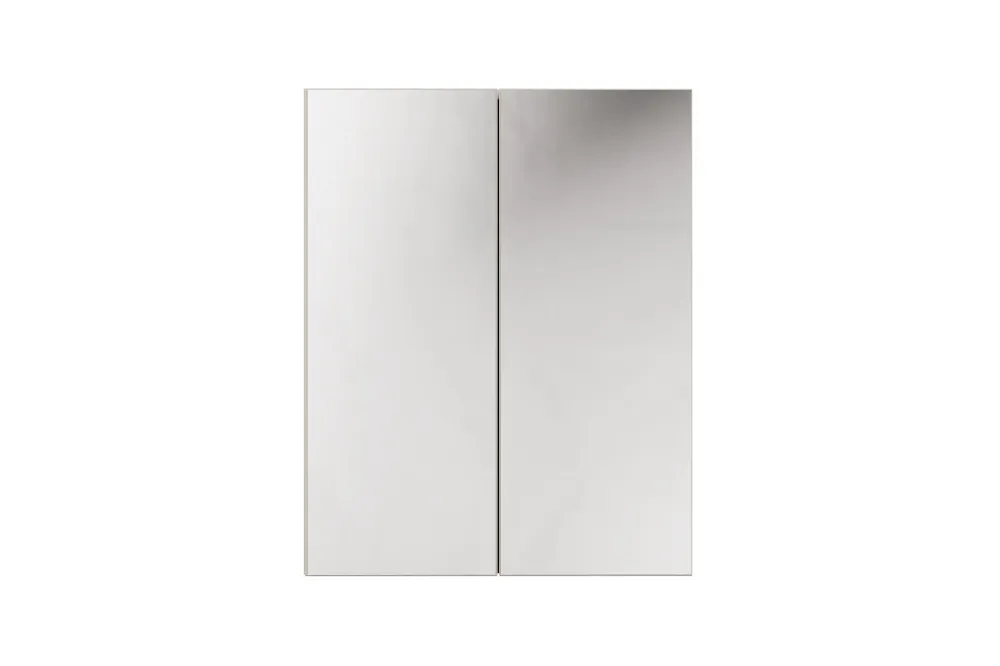 Kaschmir-Spiegelschrank 60 cm, 2 Türen