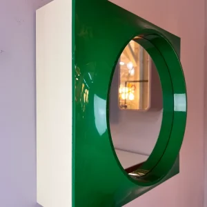 Spiegelschrank Quadrat grün von Hammarplast