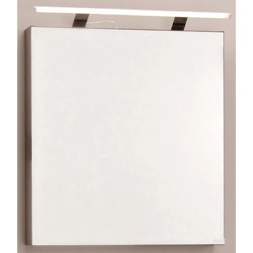 Una – Spiegelschrank links 60 × 70 × 14,7 cm mit LED-Aufsatzleuchte – 1 Stück