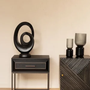 Nachttisch Lixly Black
