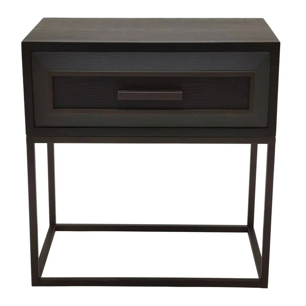 Nachttisch Lixly Black