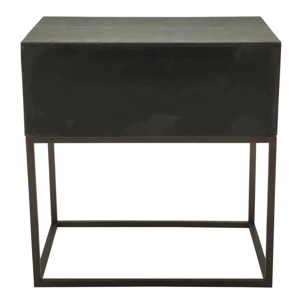 Nachttisch Lixly Black