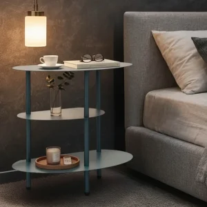 Nachttisch Saturno Ottanio modern Metall 49 cm