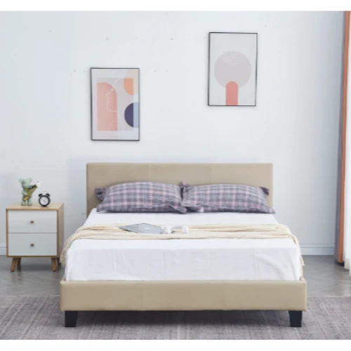 Bett Melbourne, taupe, 160x200, Eurodesign 712T160