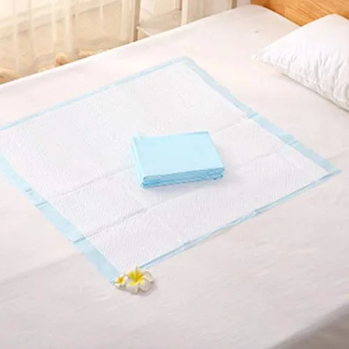 Buyockss Inkontinenzunterlagen für Bett, 80 x 90 cm, wasserdicht, 25 Stück, saugfähige Einweg, Wickelunterlage, starke Sau...