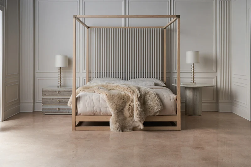 Caracole Bett Kingsize CLA-022-122 von Instylior