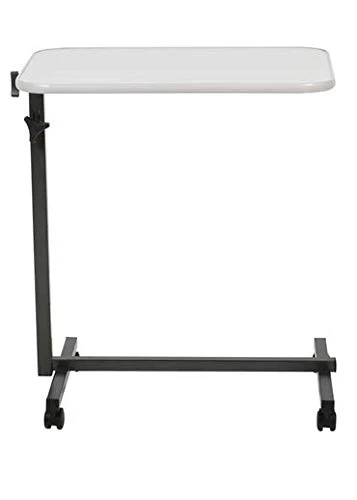 Careline Bett-Tisch NOVA mit grauer Tischplatte Pflegetisch Krankentisch