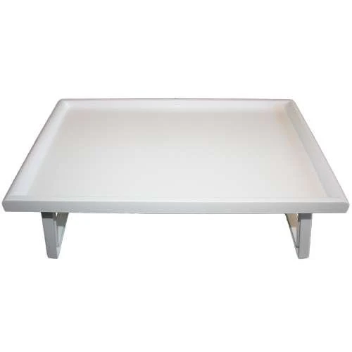 CareLiv Bett-Tisch Kunststoff - Betttisch Laptoptisch Pflegebett