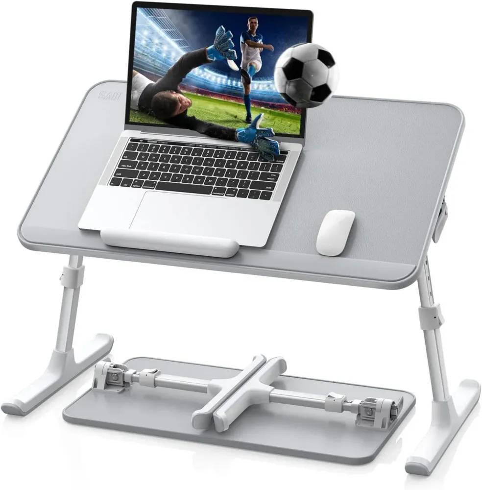 Laptoptisch fürs Bett höhenverstellbar Neigungswinkel